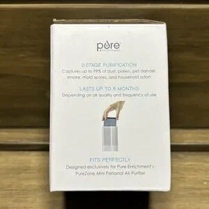 Pure Enrichment Genuine True HEPA Replacement Filter For The PureZone Mini
