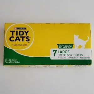 Purina Tidy Cats For Multiple Cats Large Litter Box Liners 1 Box Of 7 Liners