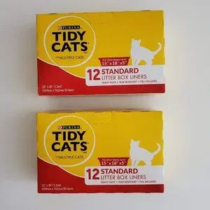 Purina Tidy Cats For Multiple Cats Litter Box Liners 1 Box 12 Ct./Box