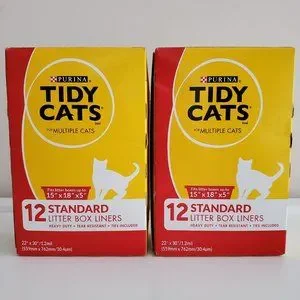 Purina Tidy Cats for Multiple Cats Litter Box Liners 1 Box 12 Ct./Box