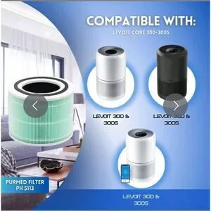 PurMed True Hepa Core 300 Replacement Filter Breath Freely Air Filter