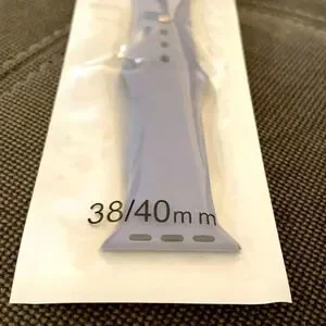 Purple Apple Watch Silicone Band 38/40