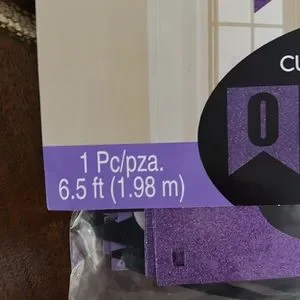 Purple Graduation Glitter Banner