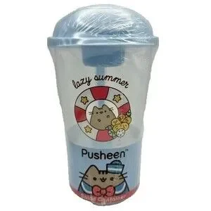 Pusheen Box Exclusive Reusable Salad Shaker Food Lunch Container NEW Sealed 2019