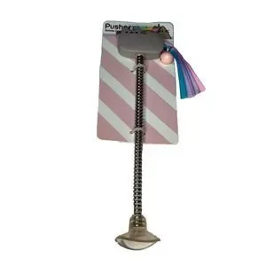 Pusheen Kitty Cat Unicorn Bobble Pastel Tassel Tail Pink Bell & Suction Cup New