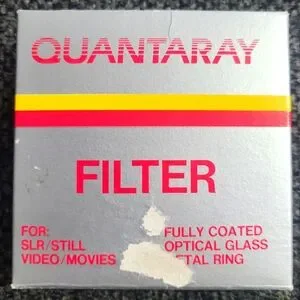Quantaray 52mm Cross Screen Filter in Original Box - Immediate shipping