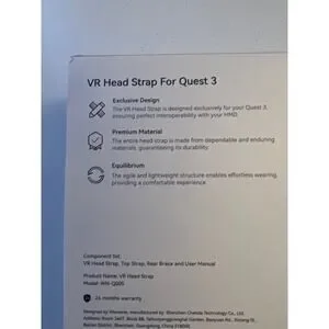 Quest 3 VR Head Strap - Premium Comfort New