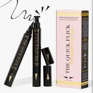 Quick Beauty The Quick Flick Winged Eyeliner In Black