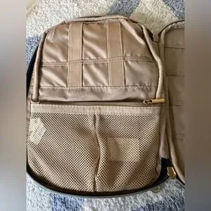 Quilted charger storage travel bag