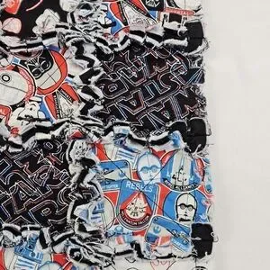 Quilted Pet Blanket Size 24" X 29" Space Themed