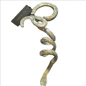 Rachel Zoe Silver Snake Decor