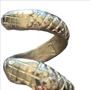 Rachel Zoe Silver Snake Decor