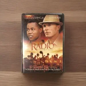 Radio DVD 2004 Movie Cuba Gooding Jr Ed Harris Football Columbia Revolution