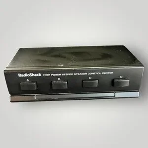 RadioShack 4-Way Speaker Selector Control Switch – Model‎ 40-244