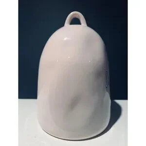 Rae Dunn “Dome Sweet Dome” Birdhouse – Blush Pink Ceramic Farmhouse Collectible