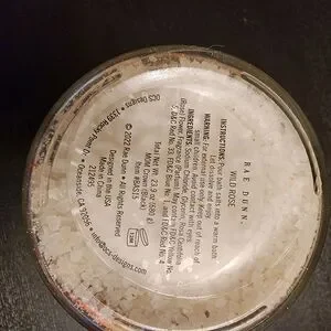 RAE DUNN "Mom" Wild Rose Scented Bath Salts