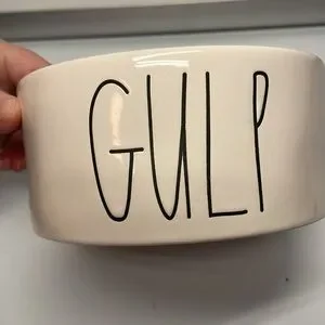 Rae Dunn Pet Bowl GULP