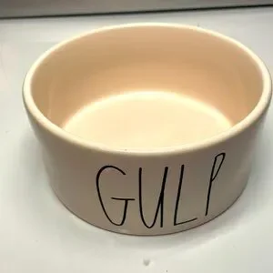 Rae Dunn Pet Bowl GULP