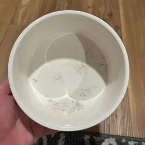 Rae Dunn Pet Food Bowl Bark