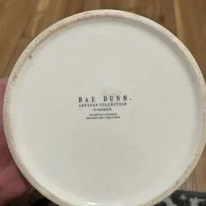 Rae Dunn Pet Food Bowl Bark