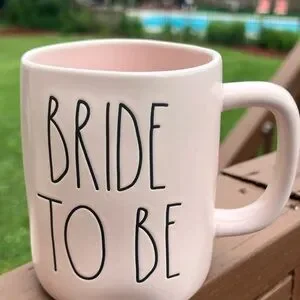 Rae Dunn Pink 'Bride To Be' Mug
