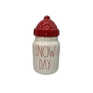 Rae Dunn Snow Day Christmas Canister