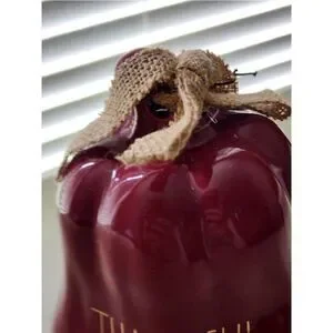 RAE DUNN "THANKFUL" CERAMIC BIRD HOUSE NEW IN BOX