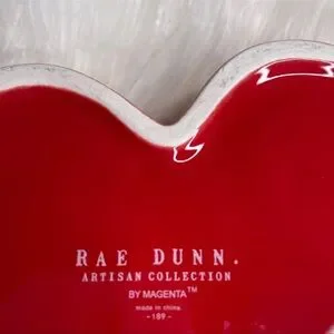 Rae Dunn Valentines Container LOVE Heart ❤️ Jewelry Box