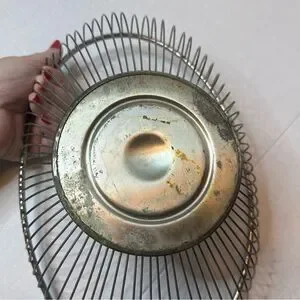 Raining Silver Plated Basket bowl