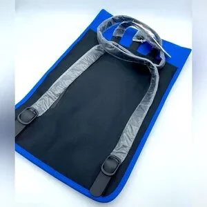 Rains Blue Backpack With Minimalist Design