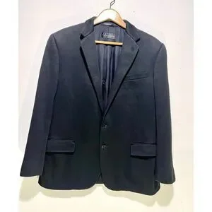 Ralph Lauren Knit Blazer Stretchy Super Casual Black Label Sport Businessman 42