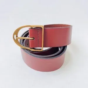 Ralph Lauren NWOT men’s leather belt with brass buckle Size 36