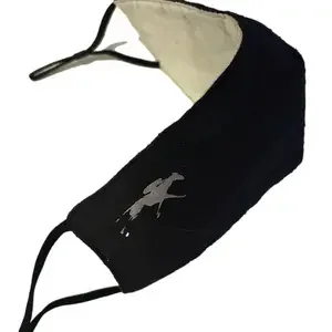 Ralph Lauren Polo Face Mask Navy Blue Unisex Logo Adjustable Straps Authentic