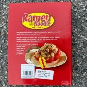 Ramen Noodle Recipes Hardcover Cookbook Copyright