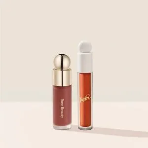 Rare Beauty X Tajin Soft Pinch Blush Chamoy & Positive Light Lip Gloss Clasico