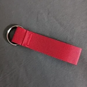 Rare Red Supreme Webbing Keychain