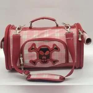 Rare Skull and Crossbones Pet Carrier​​​