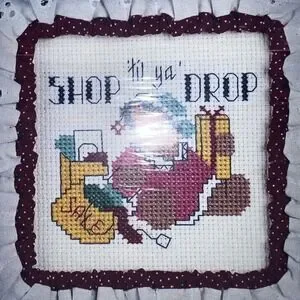 RARE Vintage 1987 Designs For The Needle Trim N Wire Cross Stitch Kit