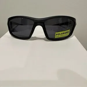 Razor Style Sporty Sunglasses Plastic Frames Polarized Lenses UVA-UVB Protect