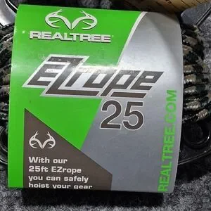Realtree - EZ Rope 25Ft Color Green Black White