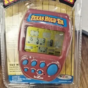 REC ZONE TEXAS HOLD EM VIDEO POKER GAME 2004 MODEL CS2090 Package Damage Works