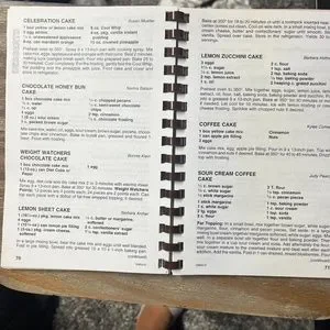 Recipe Cookbook Vintage