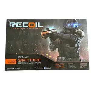Recoil RK 45 Spit Fire Laser Tag Weapon Smartphone Use W/ Recoil Starter Kit NIB