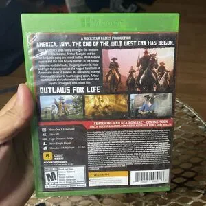 Red Dead Redemption 2 Xbox One Has Map No Manual