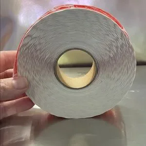 Red Fragile Handle With Care Label Roll
