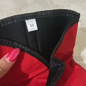 Red Support Animal Vest And Collar
