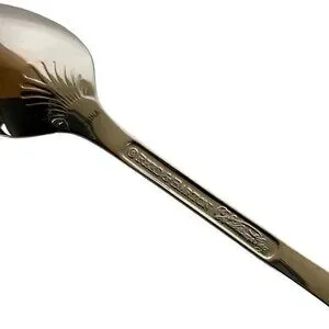 Reed & Barton Williamsburg Royal Shell Infant Baby Feeding Spoon Stainless Steel