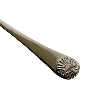 Reed & Barton Williamsburg Royal Shell Infant Baby Feeding Spoon Stainless Steel