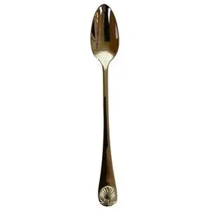 Reed & Barton Williamsburg Royal Shell Infant Baby Feeding Spoon Stainless Steel