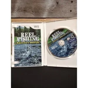 Reel Fishing: Angler's Dream Nintendo Wii 2007 Video Game - Complete